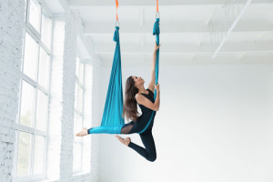 aerial yoga poses