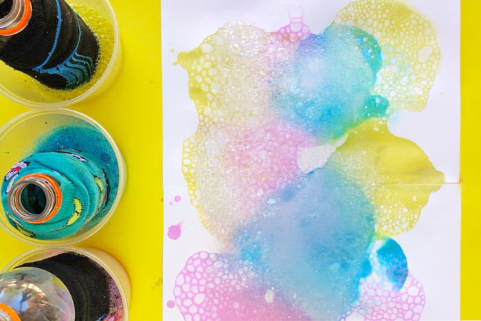 bubble painting